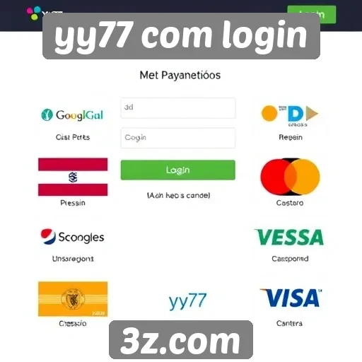 Métodos de pagamento aceitos no yy77 com login